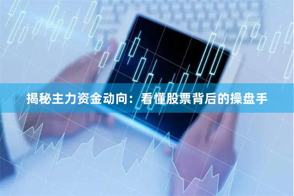 揭秘主力资金动向：看懂股票背后的操盘手