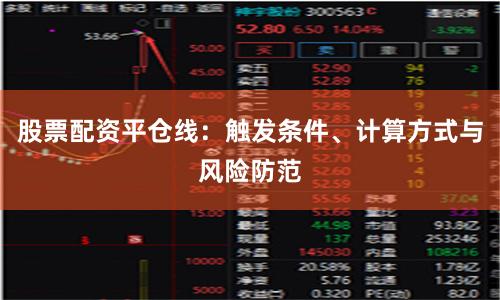股票配资平仓线：触发条件、计算方式与风险防范